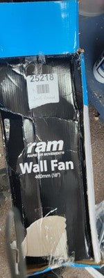 Ram Wall Mounted Fan 3 Speed oscillate Hydrophonics — New (other) (photo 6)