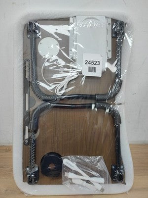 Portable Folding Laptop Table Bed Lap Desk Bed Tray With USB Port Mini Fan Light — New (other) (photo 3)