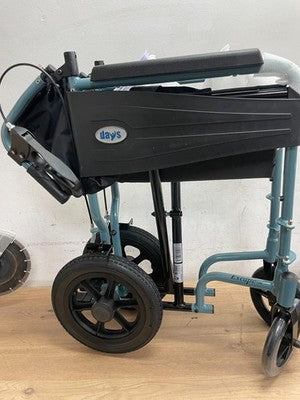 Days Escape Lite Attendant Propelled Wheelchair/Blue — New (other) (photo 4)