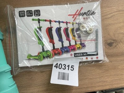 Hurtle 3-Wheel Tri Scooter for Kids - Ages 2-12, Flip-able Seat, Foldable, Flash — New (other) (photo 6)