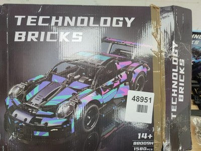 1580 PCS Technical Porche 911 Sports Car Model Building blocks set racing car — New (other) (photo 7)
