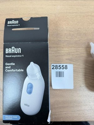 Braun Nasal Aspirator 1 - Electric Nose Suction - BNA100 - WHITE — New (other) (photo 4)