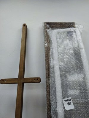 Home ESPRIT Side Table Brown Glass Spruce 120 x 33 x 75 cm — New (other) (photo 3)