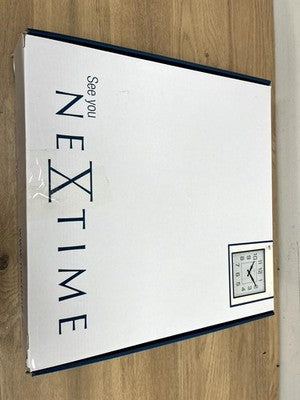 NexTime Wall Clock, Metal, Black, 35cm x 35cm 3294AR — New (other) (photo 5)
