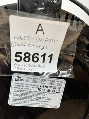 Uten Airfryer Hf-1088TS — Used (photo 8)