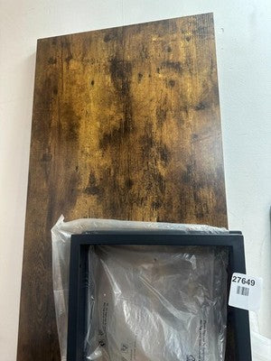 IBF Rustic Living Room Table, Simple Industrial Rectangle Coffee Table — New (other) (photo 2)