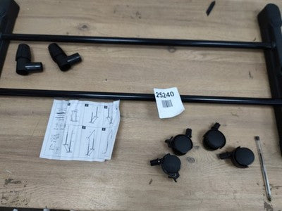 Vivo Double Adjustable Rack Mobile Garment Rack Clothes Cr10 — New (other) (photo 2)