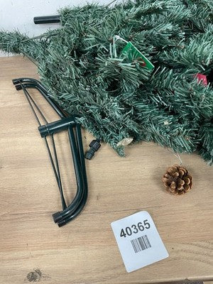 HOMCOM 5′ Artificial Pre-lit Christmas Tree CW-100LC-31V-T(830-771V70GN) — New (other) (photo 2)