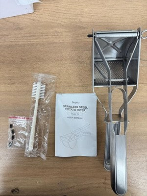 Potato Ricer, Sopito Stainless Steel Potato Ricer Multifunctional Fruit Vegetabl — New (other) (photo 3)