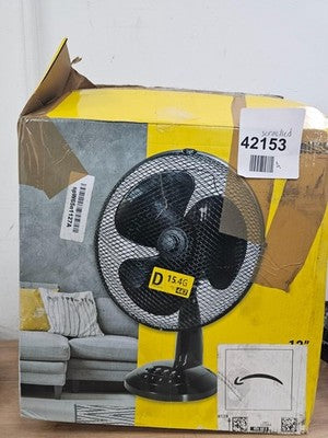 Zanussi 12" Inch, Lightweight, Portable Desk Fan, 3 Speed Settings, Wide-Angled — New (other) (photo 6)