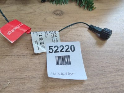 WeRChristmas Pre-Lit Long Garland with 52 LED Lights - Green (WRC3130) — Used (photo 3)