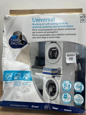Care + Protect Universal Stacking Kit with Sliding Shelf for Washing Machines — New (other) (photo 2)