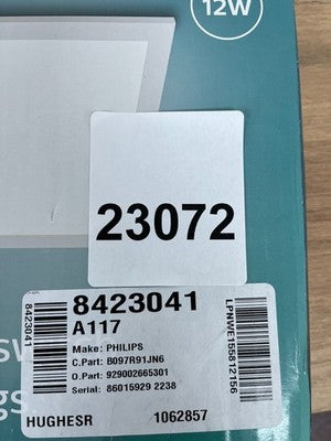 PHILIPS LED Panel Square Ceiling Light — New (other) (photo 3)