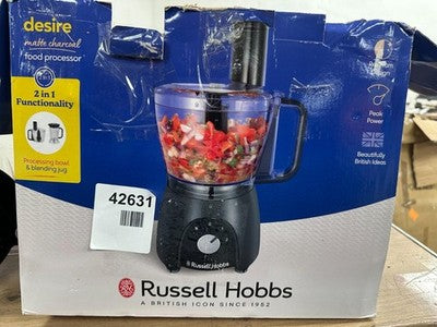 Russell Hobbs 27111 Food Processor - Charcoal