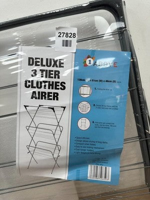 1ABOVE 3 Tier Clothes Airer, Indoor and Outdoor Clothes Drying Rack — New (other) (photo 3)