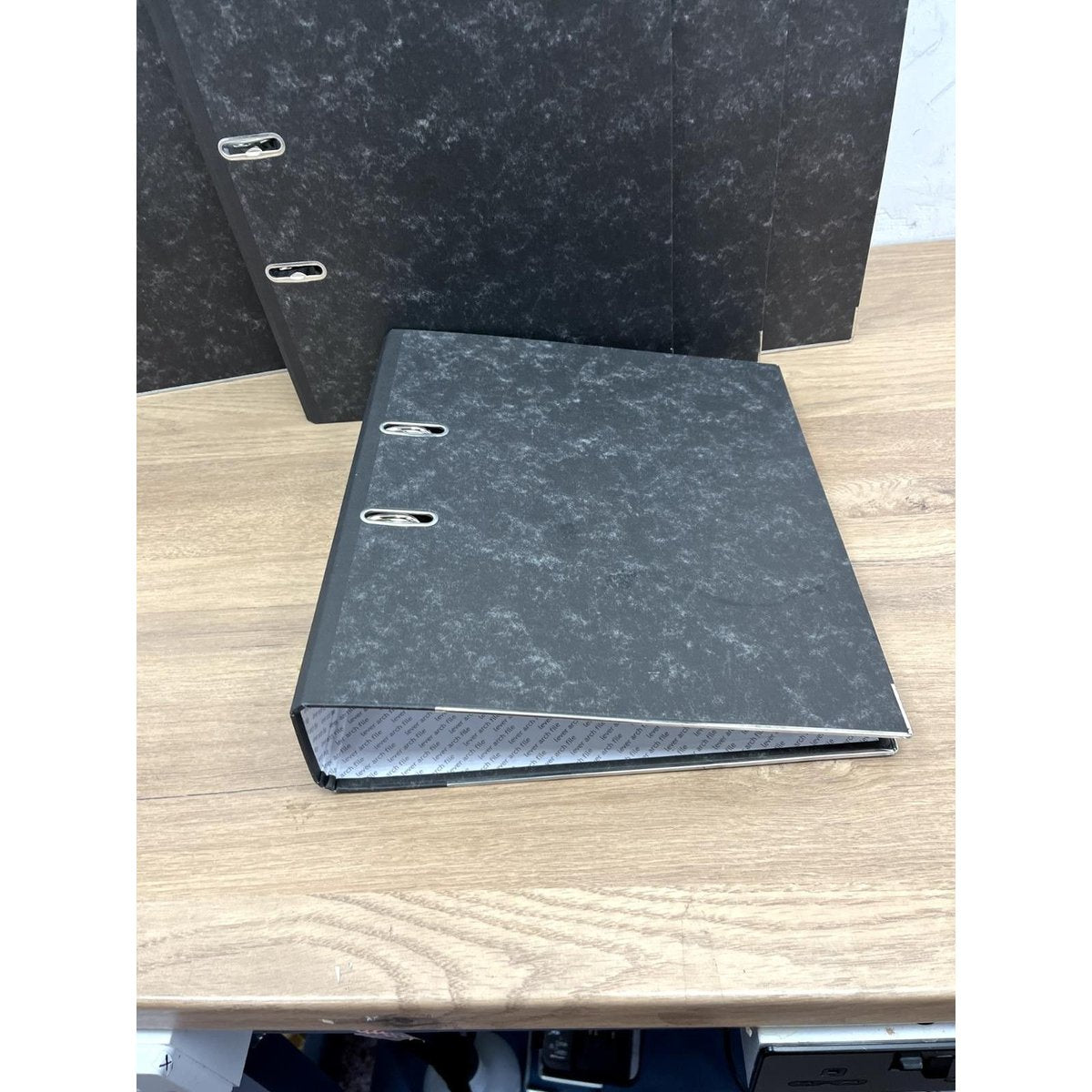 Q-Connect A4 Lever Arch File - Black, (KF20001)