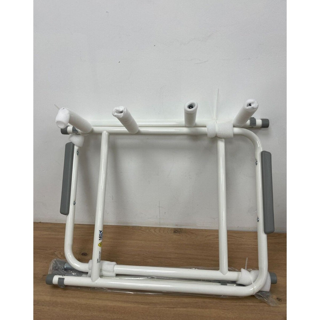 NRS Healthcare Toilet Frame S18993 - Height & Width Adjustable (used) — New (other)
