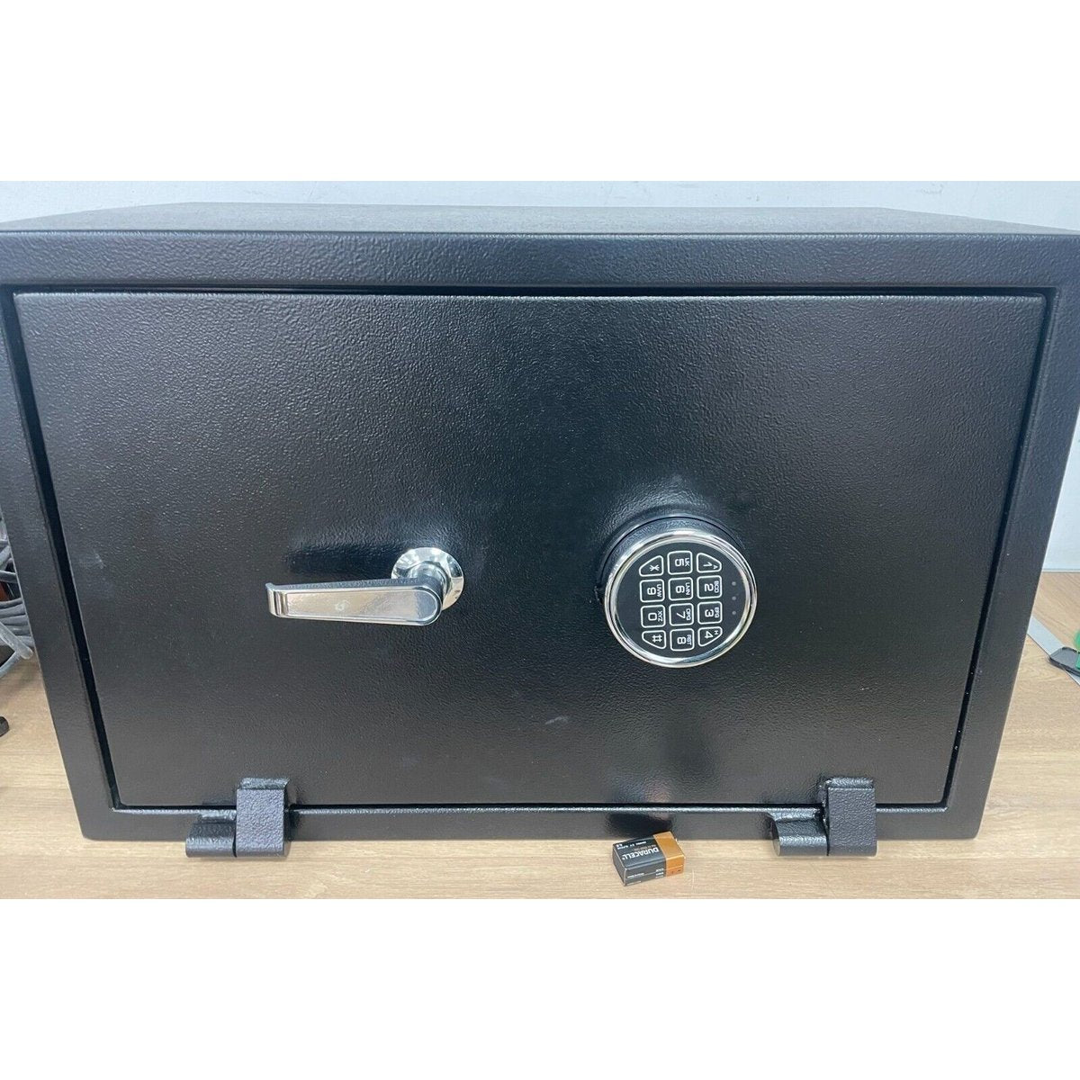 Amazon Basics Fire Resistant Security Safe with Programmable Electronic Keypad