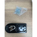 MASTER Lock 723EURD Hasp & Staple, Black
