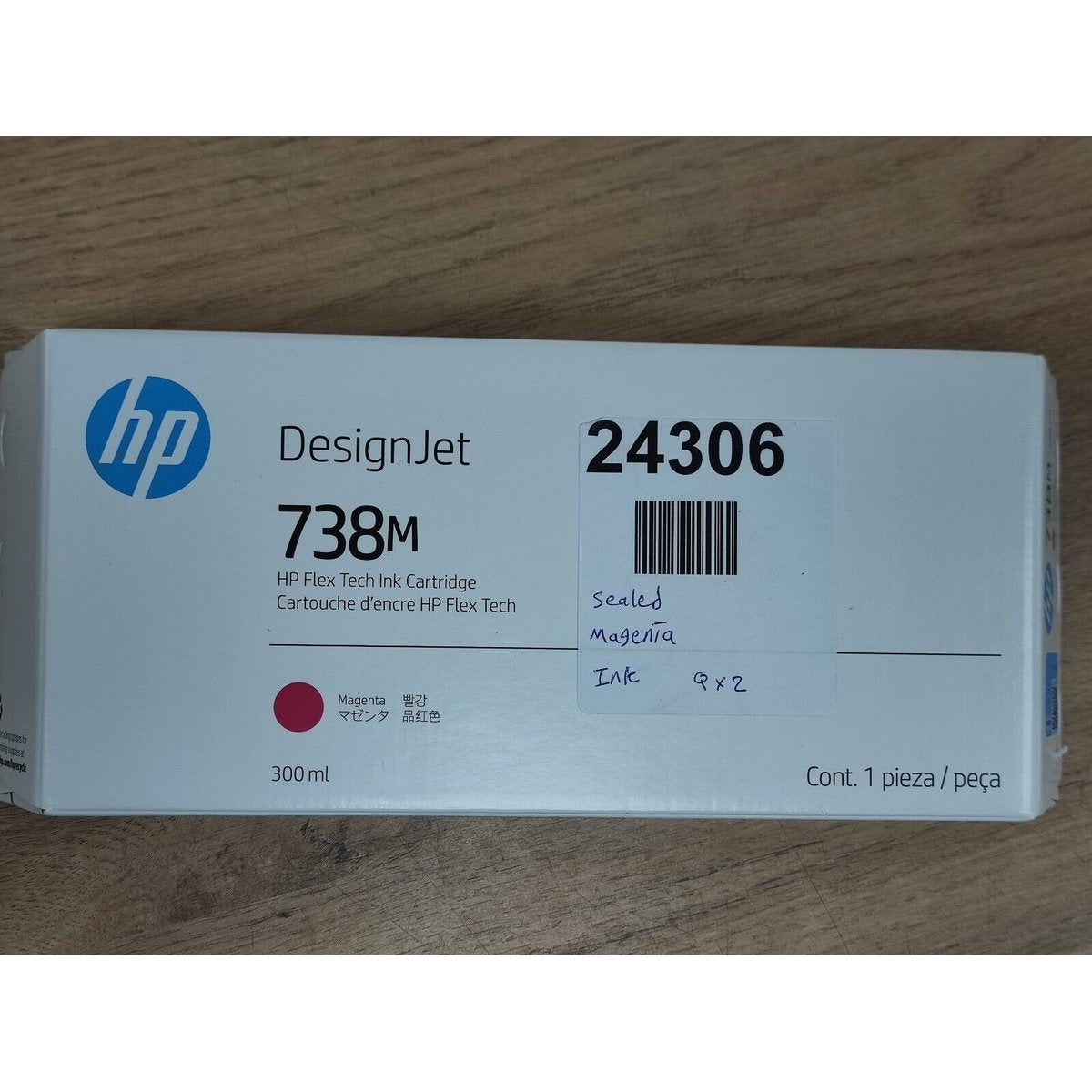 HP 738M Magenta DesignJet Ink Cartridge
