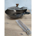 Wok With Lid Non-Stick Stir Fry Cooking Pan