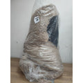 Plush rug brown