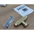 Amerdeco 10-Pack 32mm Gold Cabinet Knobs – Drawer & Dresser Pulls (AM011)