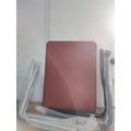 Overbed Table With Castors Adjustable Height Performance Health Brown