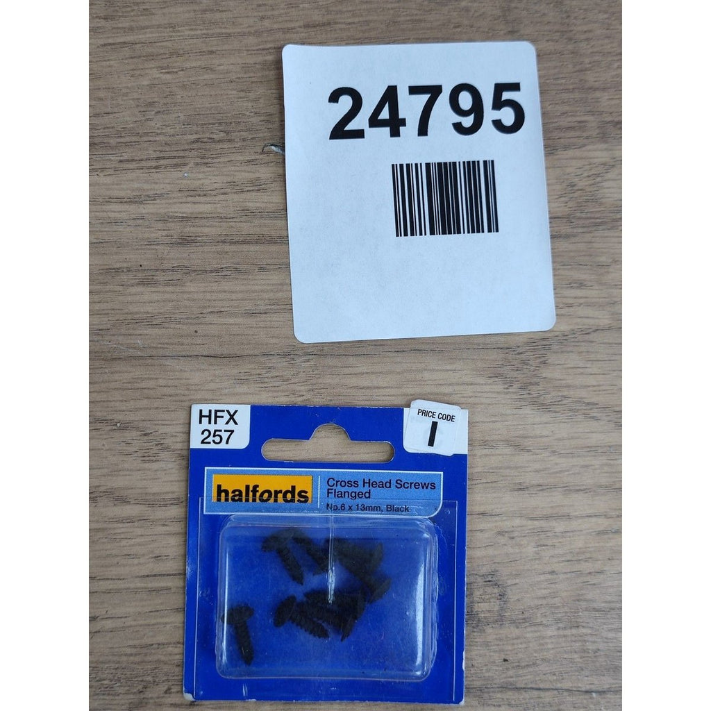 Halfords HFX 257 Cross Head Screws