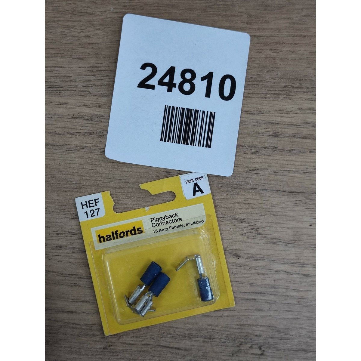 Halfords Piggyback Connectors 15 Amp/Female (HEF127)