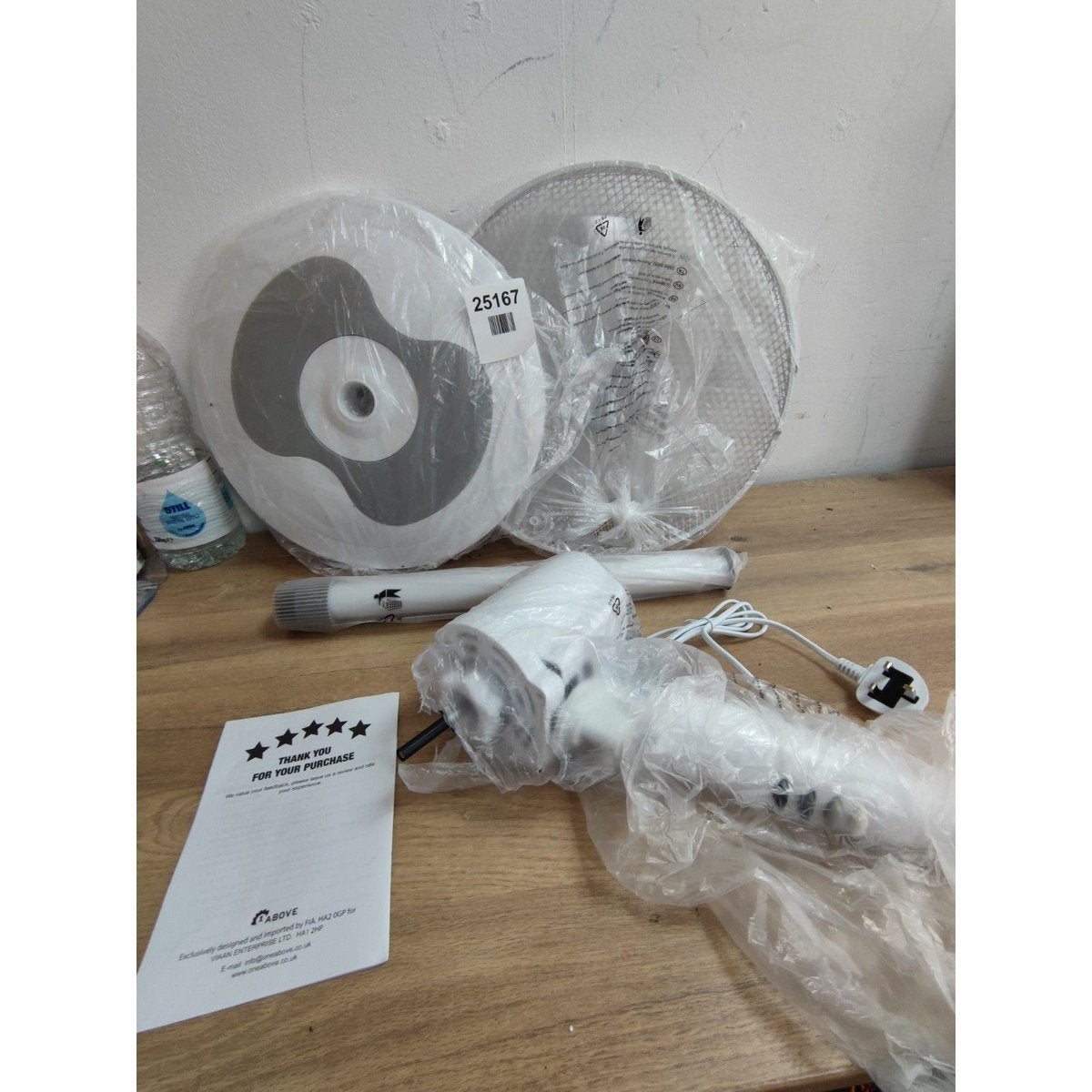 16 inch stand fan round base