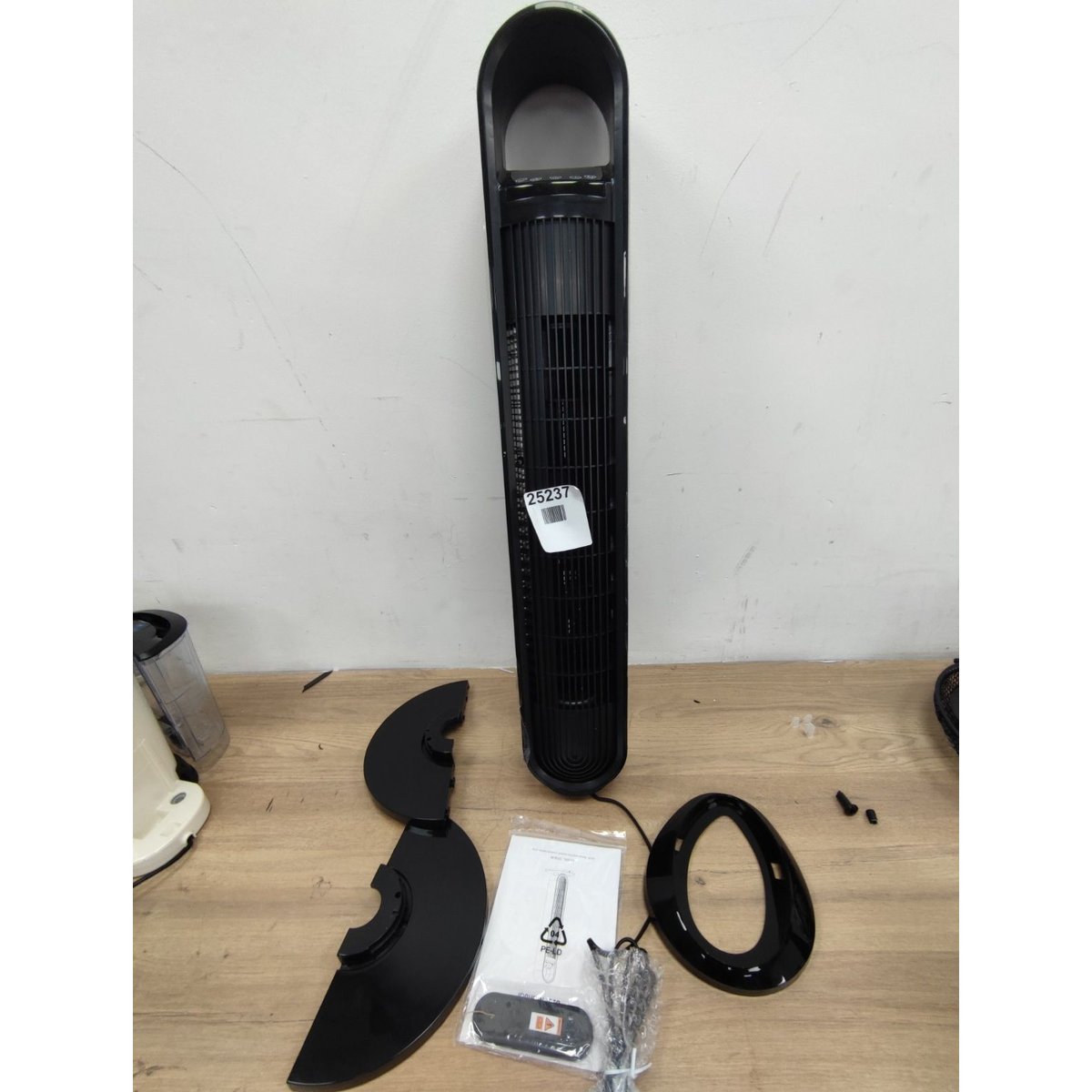 CURECURE Oscillating Tower Fan with Remote Control, 1-12H Timer, 3 Modes, 3 Fan