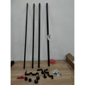 VEVOR Curtain Rods Adjustable Length Round Finials