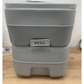 Homcom Portable Chemical Toilet - Grey