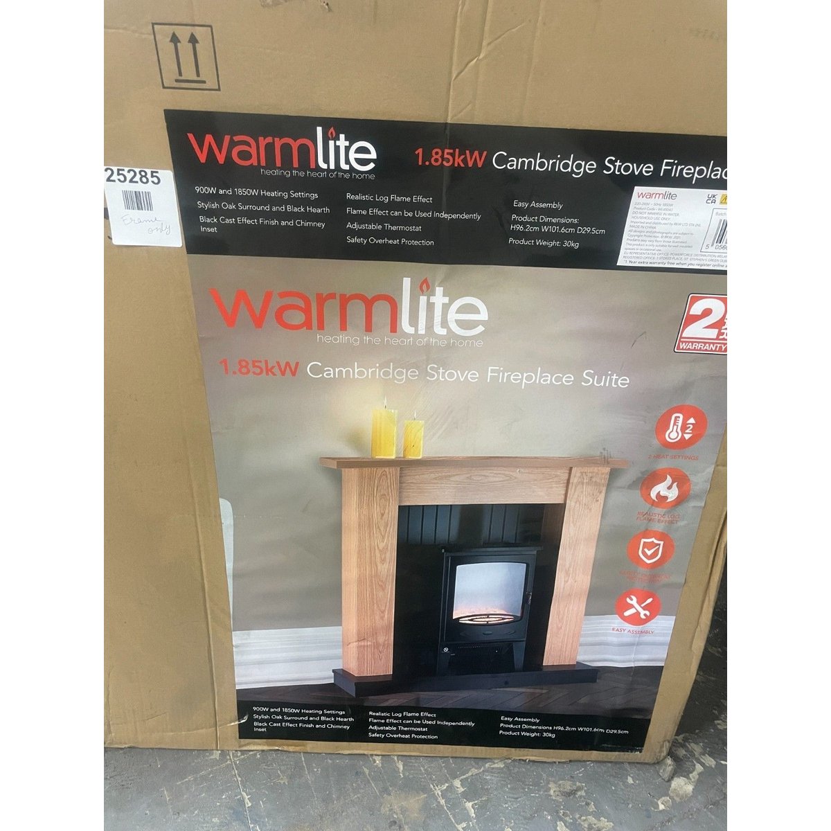 Warmlite WL45043 Cambridge - FRAME ONLY