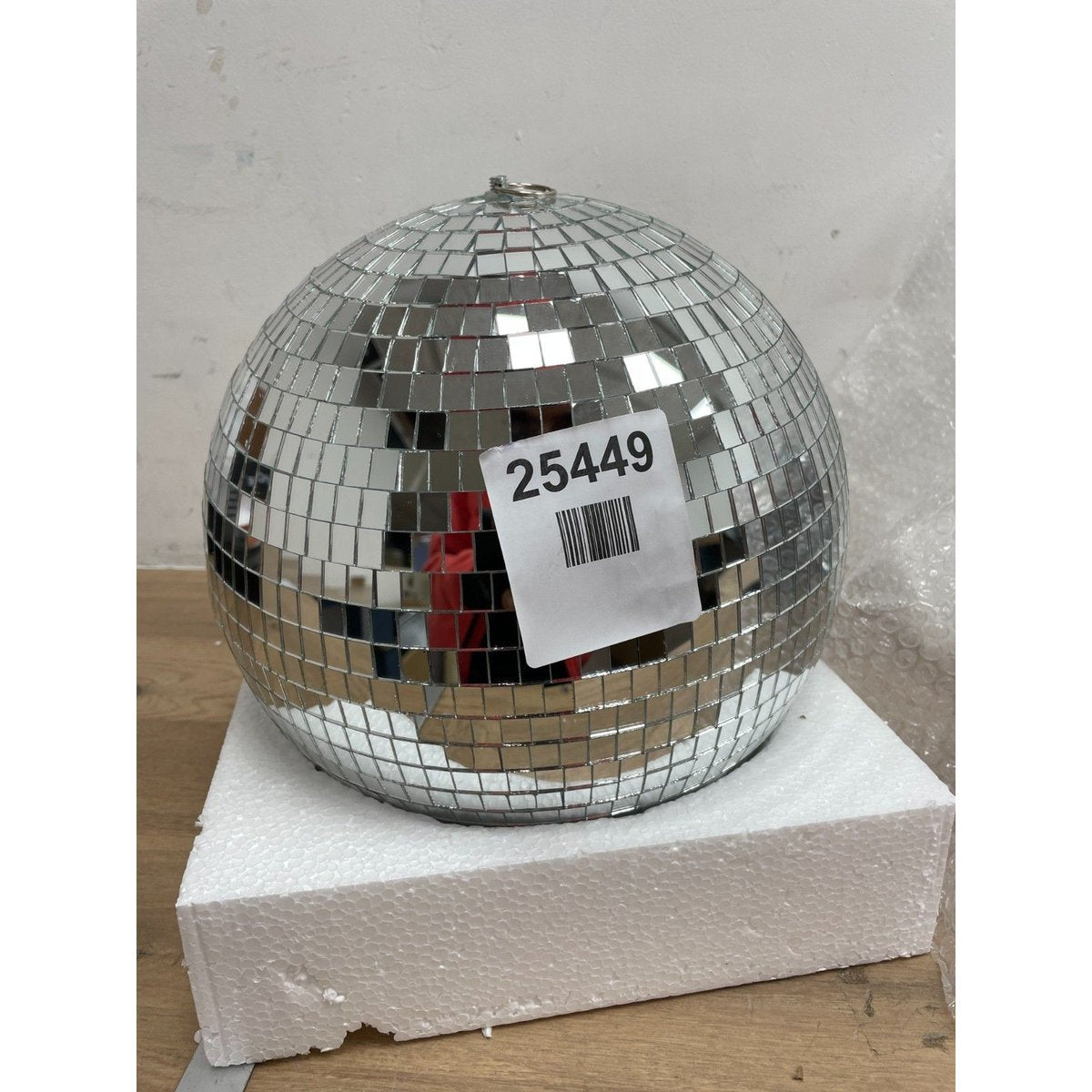 Mirror glass disco ball