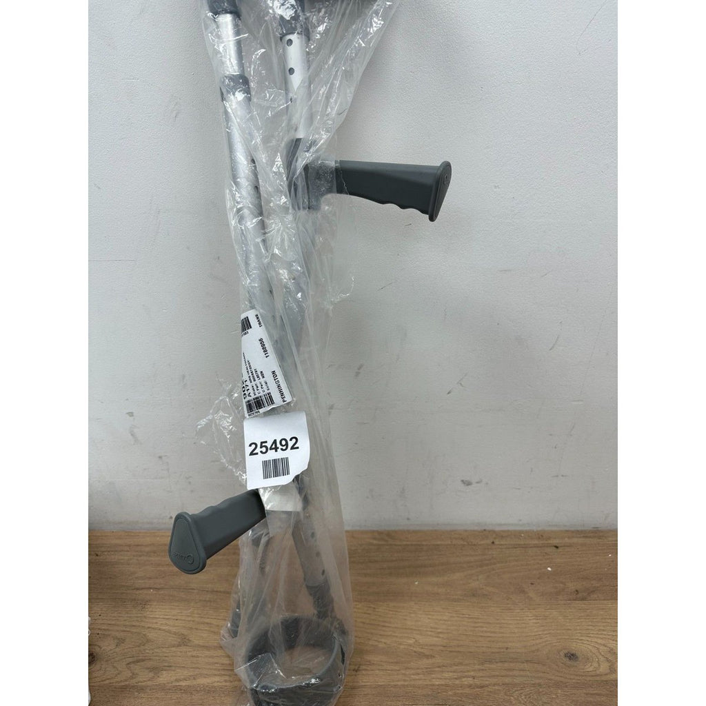 NRS Healthcare Double Adjustable Crutches, Size Long