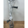NRS Healthcare Double Adjustable Crutches, Size Long