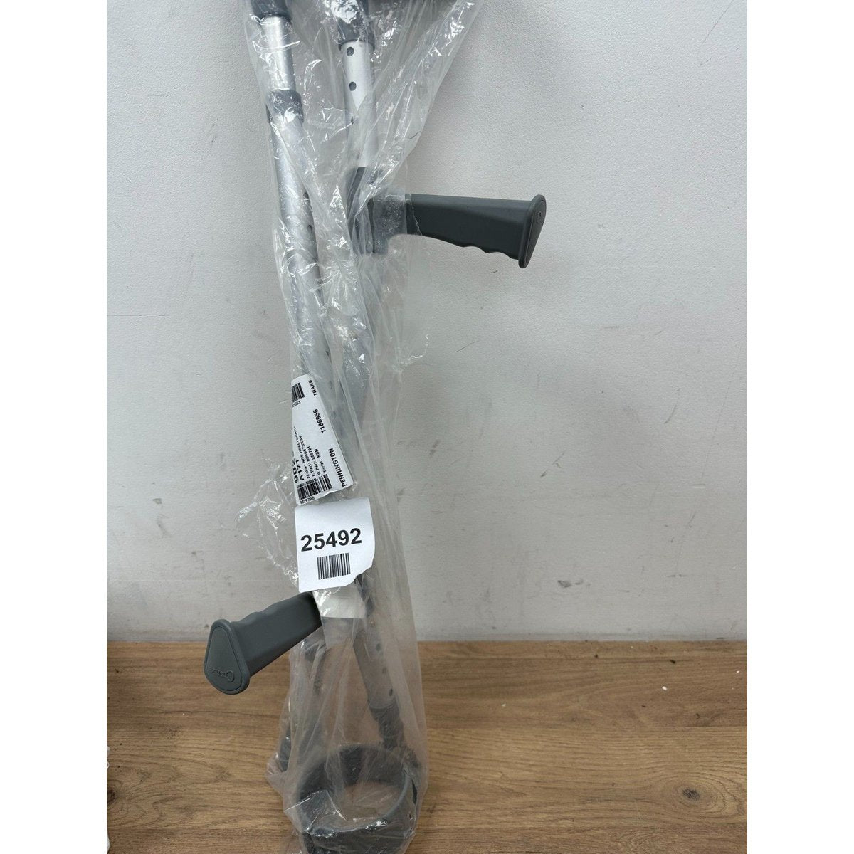 NRS Healthcare Double Adjustable Crutches, Size Long