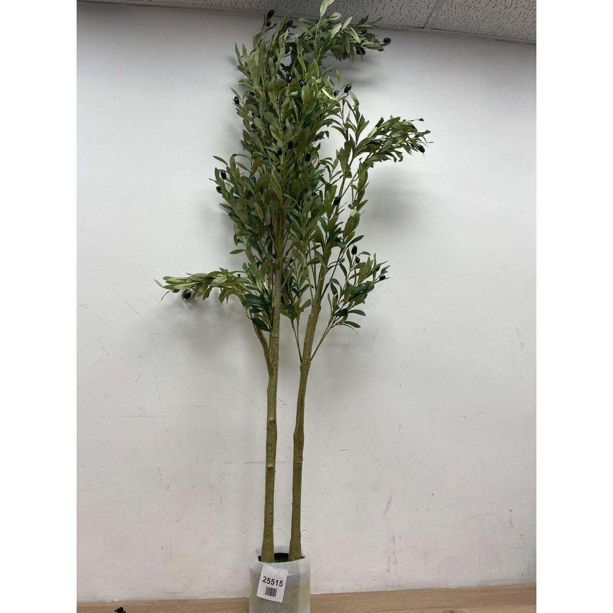 Tall Faux Olive Tree 7ft with branches and fruits