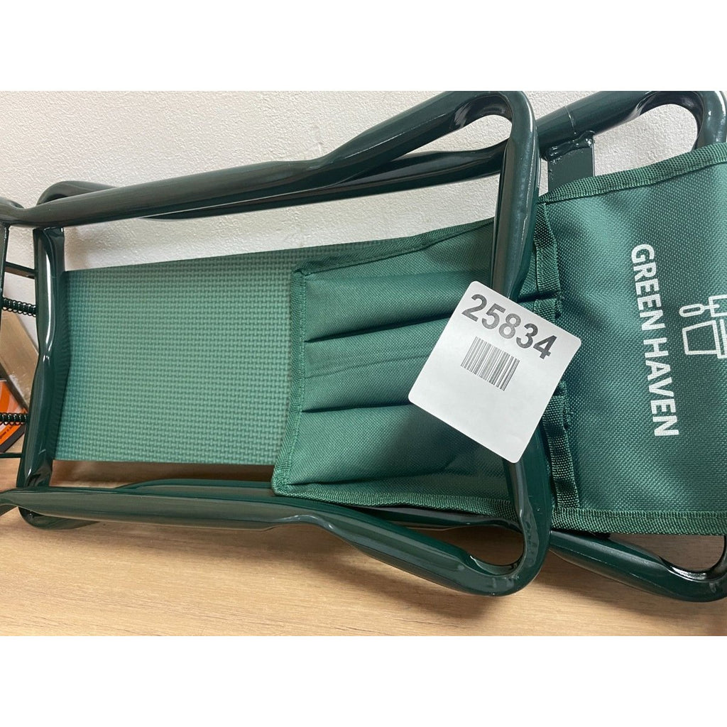 Green Haven Heavy Duty Foldable Garden Kneeler Foam Seat