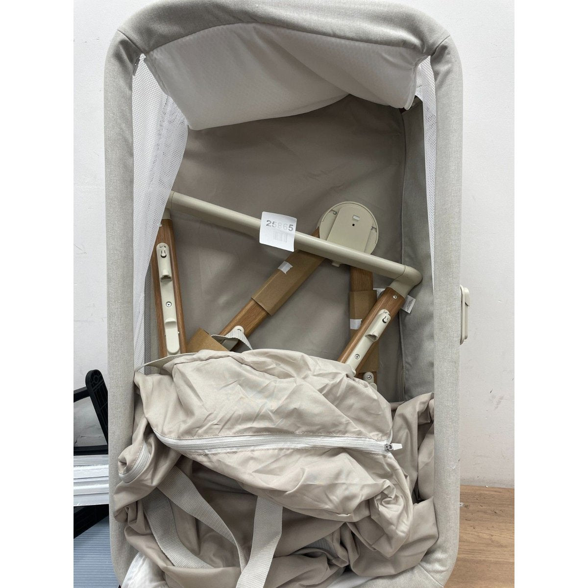 Mamas & Papas Lua Bedside Crib - Torn