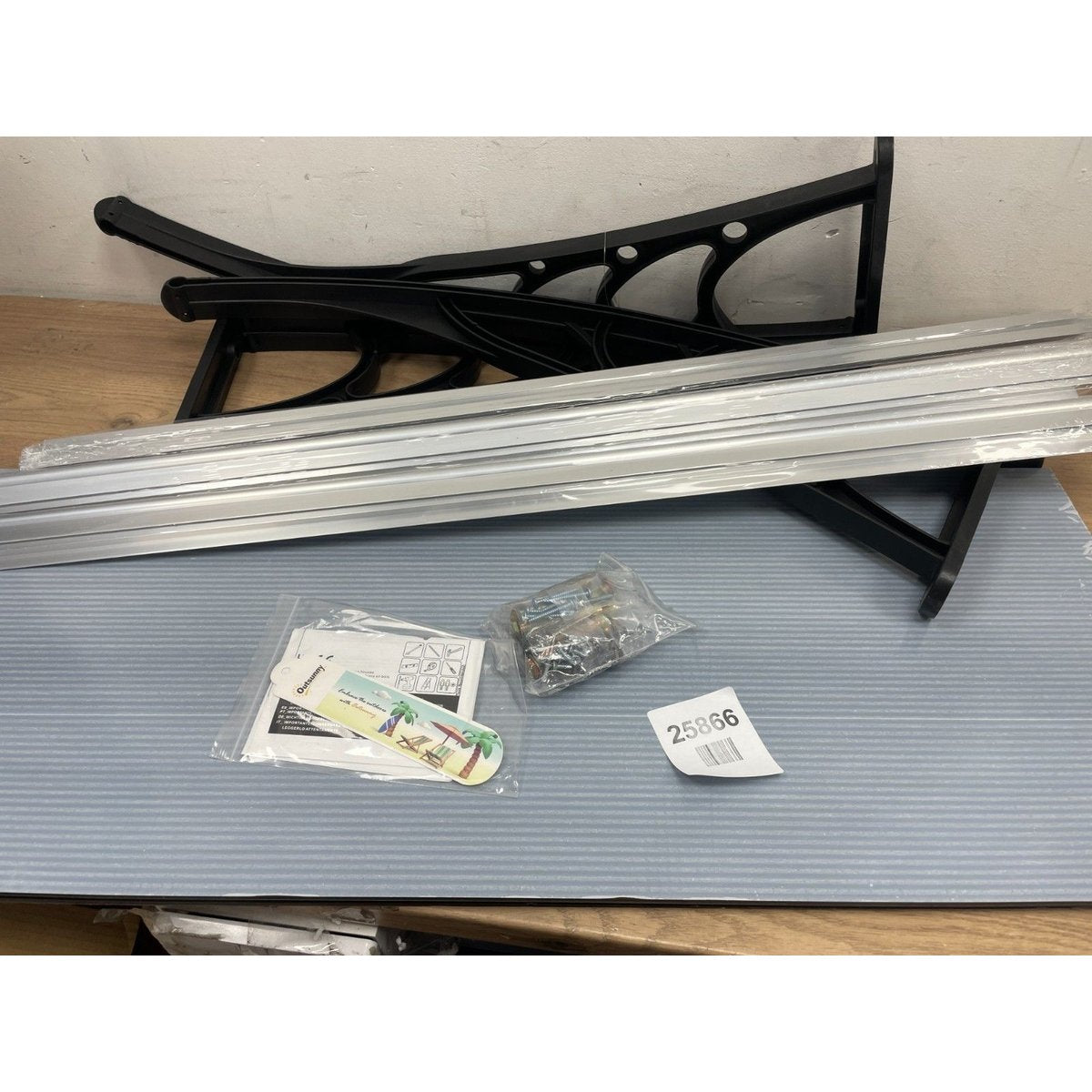 Outsunny Awnings Shade 107 x 7.5 x 48 cm
