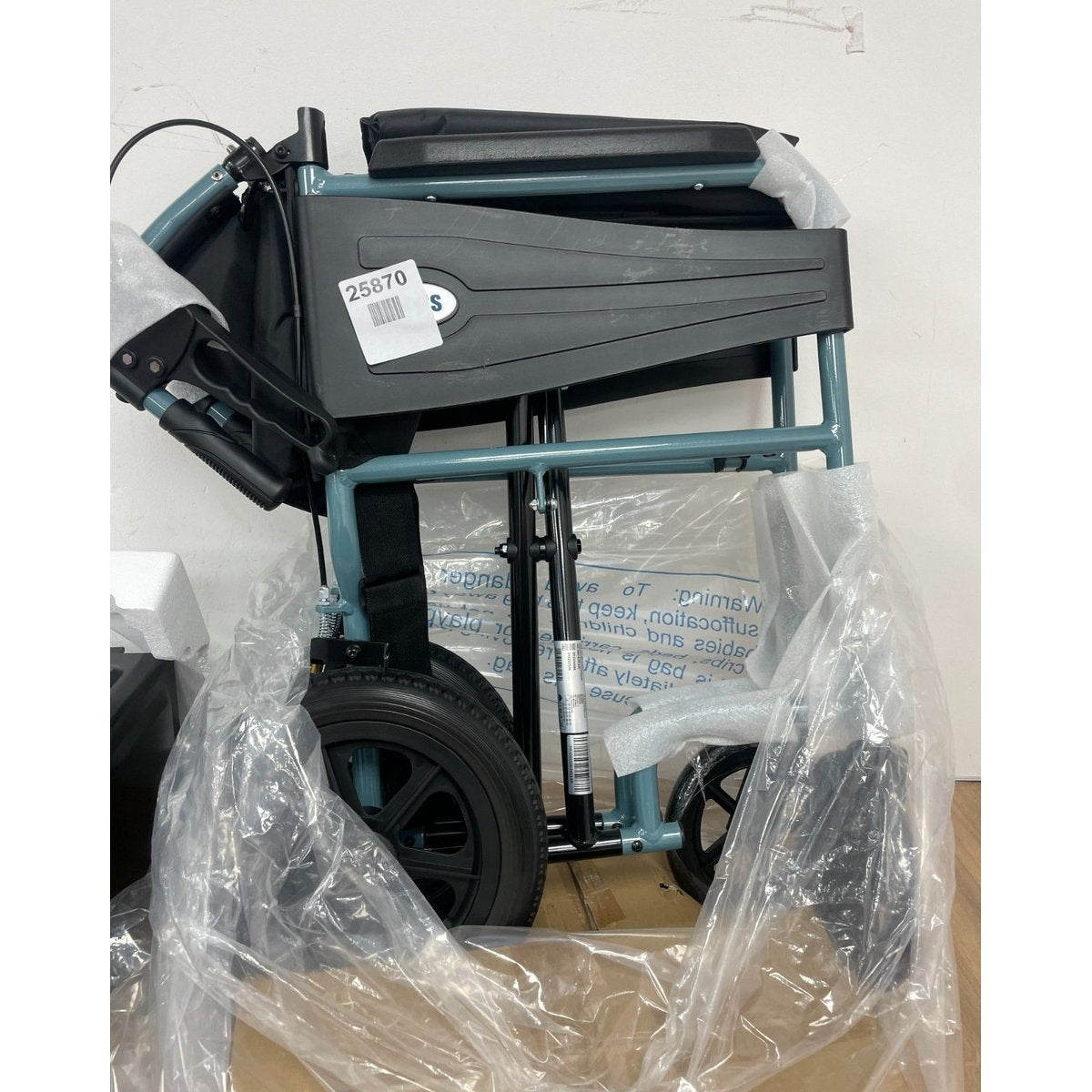 Days Escape Aluminium Wheelchair - Silver Blue