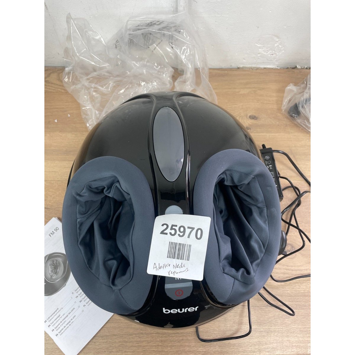 Beurer FM 90 Shiatsu Foot Massager with Compressed Air - Read Description