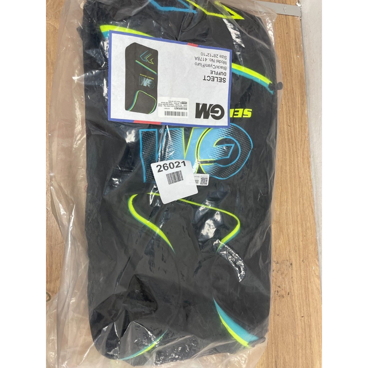 GM Cricket Original Black Duffle Bag