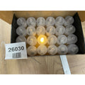 smokeless candles 24 pieces led tealigh set