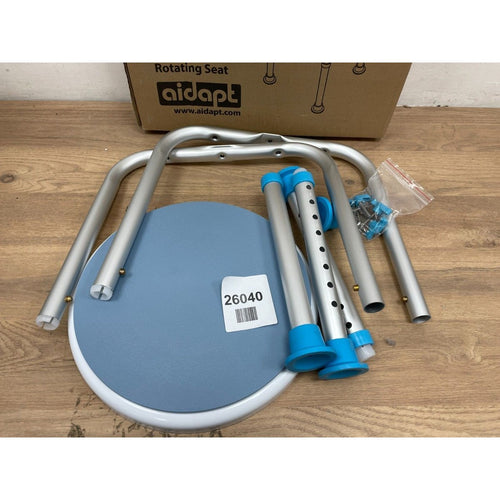 Aidapt Bath Stool With Rotating Seat Non Slip Adjustable Height shower Chair — New (other)
