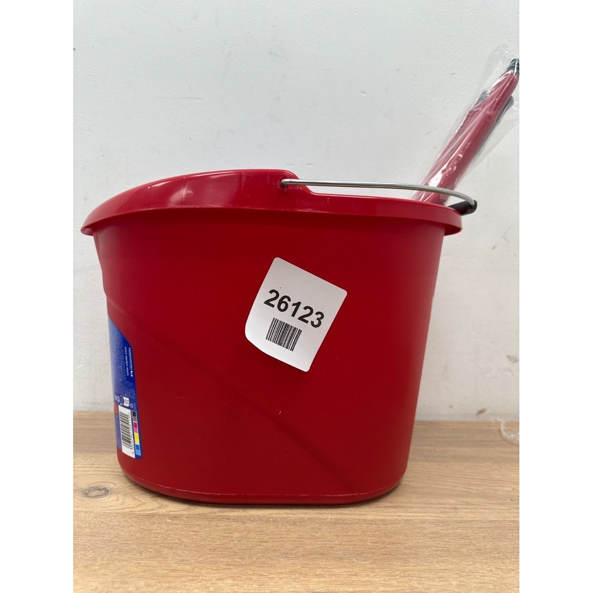 Vileda SuperMocio Bucket with Torsion Wringer - Red, 10L