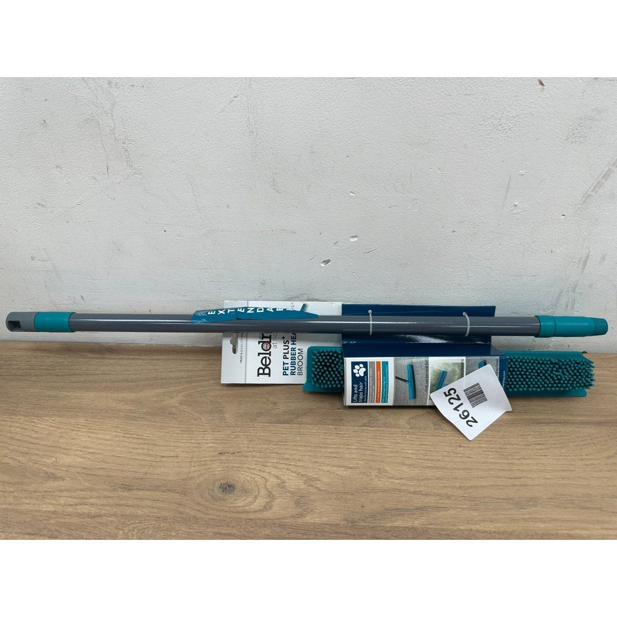 Beldray pet plus rubber head broom